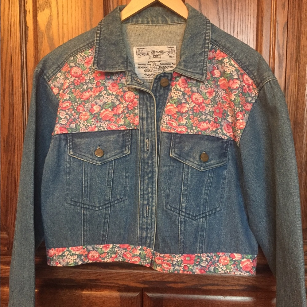 Classic One of a Kind 90’s denim jacket
